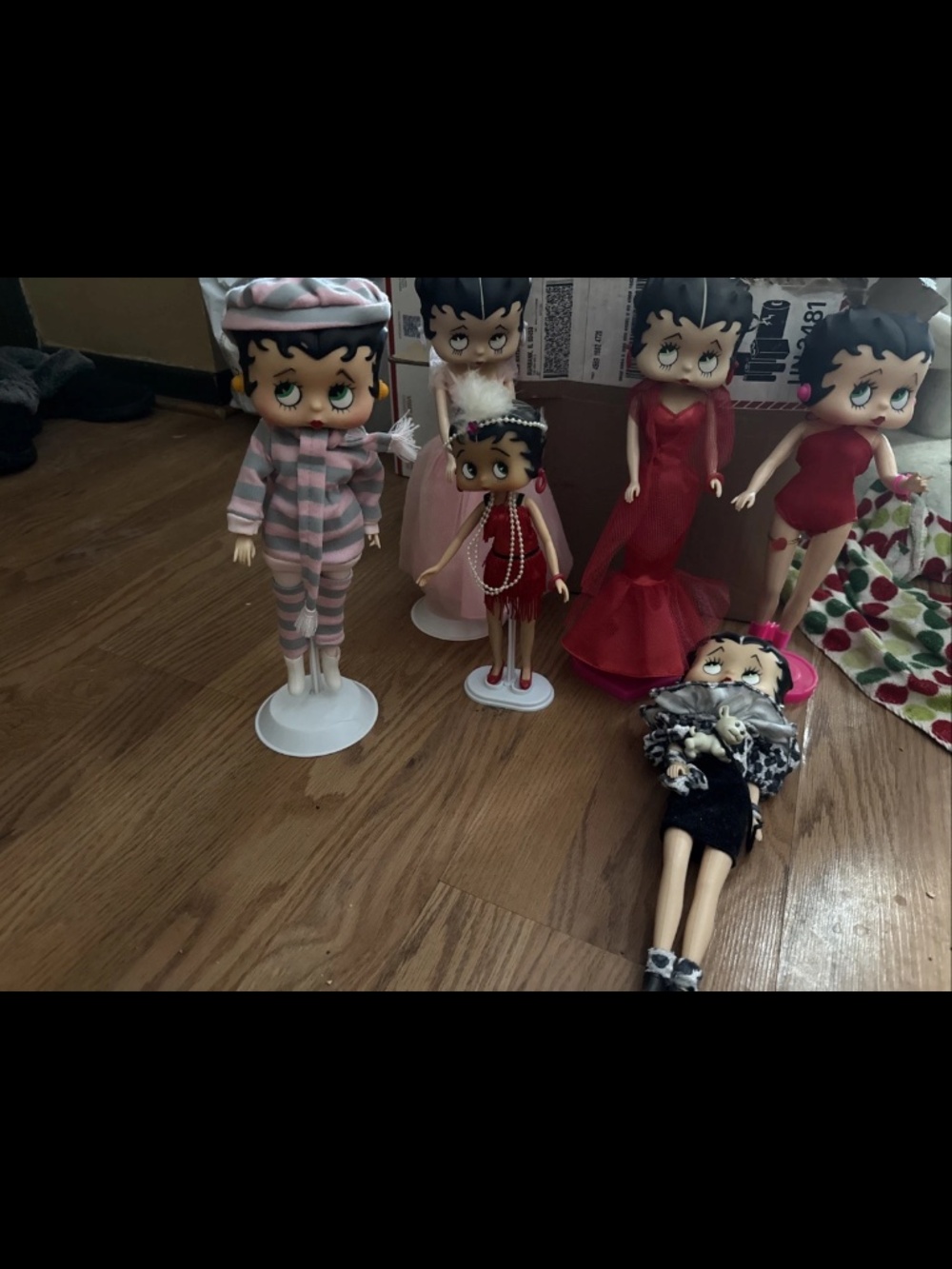 Betty boop doll lit.